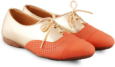

Anand Archies Casual Shoes For Women(Gold, Pink
