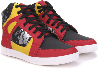 

Vulcan Knight Mid Ankle Sneakers For Men(Red
