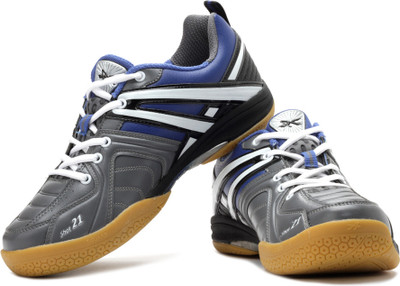 

Balls Badminton Shoes For Men(Grey, Blue, Dark grey black royal