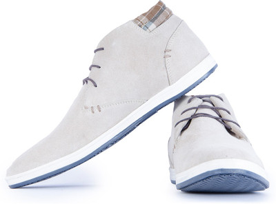 

Burkley SlipStreamHi Casual Shoes Casuals For Men(Beige