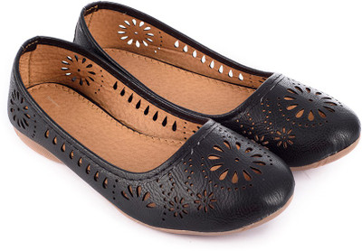 

Myra Cutwork Bellies For Women(Black)