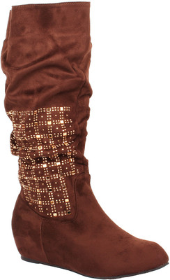

Foot Candy Boots For Women(Brown