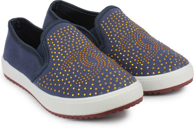 

Shoetopia Canvas Shoes For Women(Blue