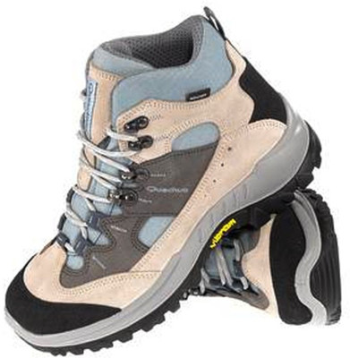 

Quechua by Decathlon Forclaz Lady Boots For Women(Brown, Grey