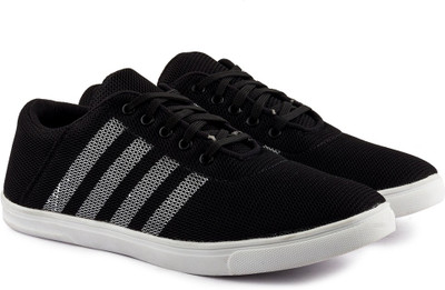 

APF Black Branded Casuals Casuals For Men(Black, White
