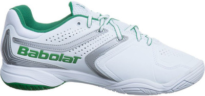 

Babolat Drive 3 All Court Wimbledon Tennis Shoes For Men(White, Green