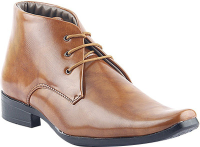 

Dox Brown Lace Up Shoes For Men(Brown)