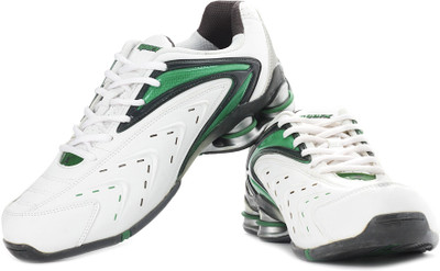 

Sparx SM-100 Running Shoes For Men(White, Grey, Green), White green