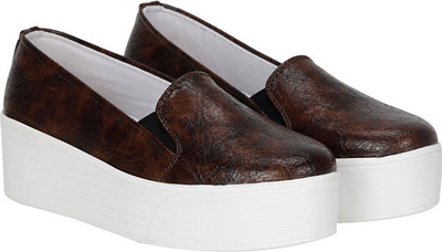 

Kraasa Height Increasing Sneakers For Women(Brown