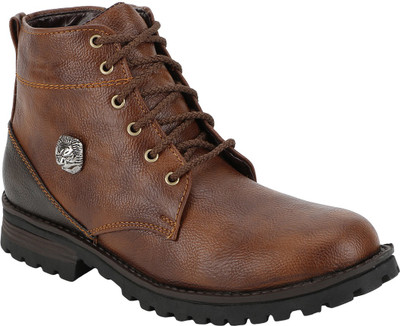 

Kraasa Choice Long Boots For Men(Tan)