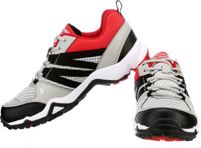

Sparx Awesome Grey Running Shoes For Men(Black, Grey, 01;black