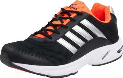 

Campus ANTRO-3 Running Shoes For Men(Black, Silver, Orange)