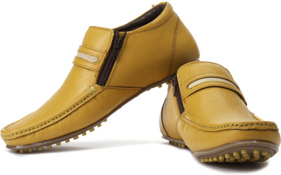 

San Frissco Corporate Casuals For Men(Yellow, Tan