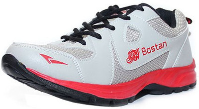 Bostan Safari Running Shoes For Men(Grey, Red