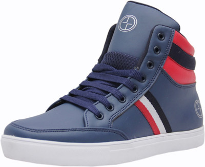 

Black Tiger Men's Synthetic Leather Casual Shoes 8053-Blue-7 Casuals For Men(Blue)