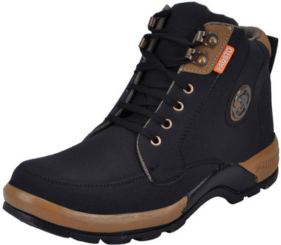 

FAUSTO Hiking and Trekking Boots For Men(Black