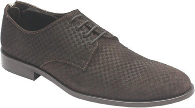 

Bxxy Genuine Designer Suede Leather Corporate Casual Shoes For Men(Brown