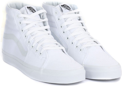 

Vans SK8-HI High Ankle Sneakers For Men(White, True white