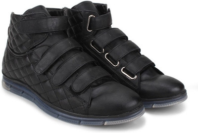 Knotty Derby Johnson Quilted Sneak Corporate Casuals For Men(Black