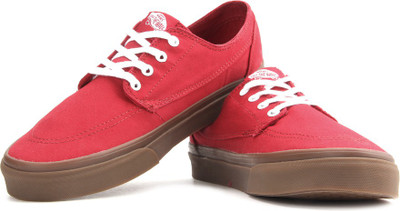 

Vans Brigata Men Sneakers For Men(Red), (gumsole) chili pepper