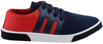

Tiny Trends Canvas Shoes For Men(Multicolor, Red