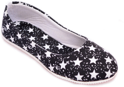 

Myra Star Printed Bellies For Women(Black