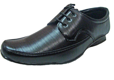 Xplore formal shoes Lace Up For Men(Black