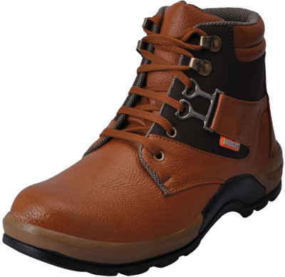 

FAUSTO High Ankle Boots For Men(Tan