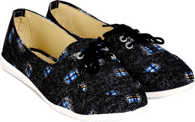 

Sam Stefy Canvas Shoes For Women(Black)