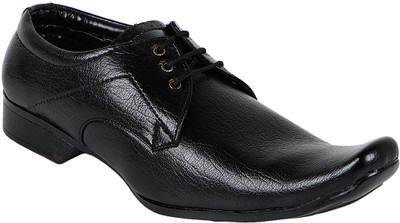 

Kraasa Decent Lace Up Shoes For Men(Black)
