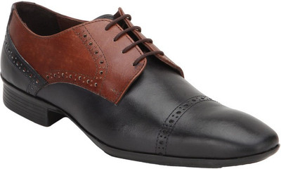 

Arden Party Wear Shoes For Men(Black, Black;tan