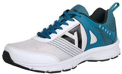 

SEVEN by M.S. Dhoni Trinity-White/Mosaic Blue/Black Running Shoes For Men(Multicolor