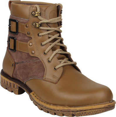 

Pede Milan Boots For Men(Tan, Cheeku