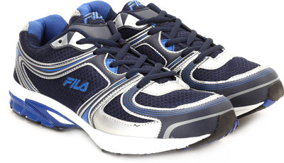 

Fila Running Shoes For Men(Navy, Silver, Nvy;blu