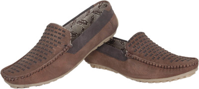 

Azzaro Black Whales Loafers For Men(Brown