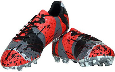 

Nivia Radar - 1 Football Shoes For Men(Grey, Red