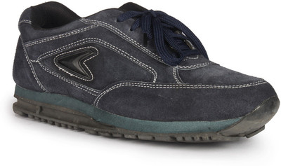 

Leather King Robinson Blue Casuals Shoes For Men(Blue, Black