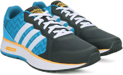 

ADIDAS NEO CLOUDFOAM FLYER Sneakers For Men, Ntgrey/ftwwht/solblu