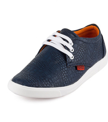 

Rosso Italiano Sneakers Sneakers For Men(Blue, Blue with orange