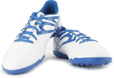 

ADIDAS MESSI 15.4 TF Men Football Shoes For Men(Blue, White), Ftwwht/prible/cblack