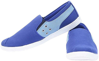 

Crab Shoes Canvas Shoes For Men(Blue)
