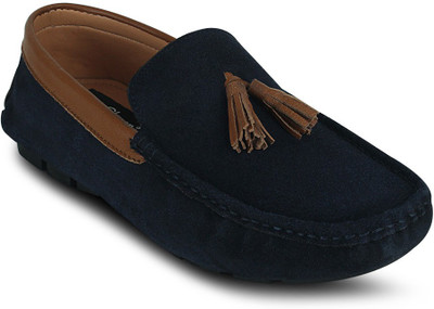

Get Glamr DESIGNER SLIP ON Loafers For Men(Blue