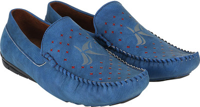 

Knight Ace Kraasa Loafers For Men(Blue