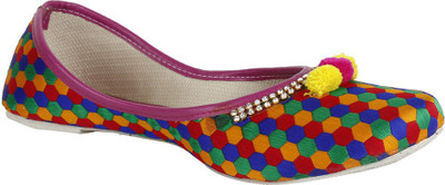 

Saashiwear Punjabi Jutis For Women(Multicolor)