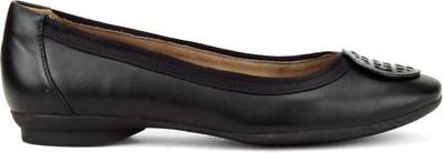 Clarks Candra Blush Black Leather Slip on