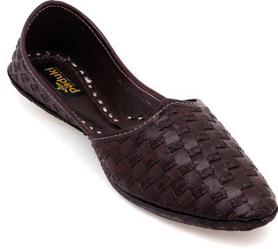 

Paduki Ethnic Footwear Mojaris For Men(Burgundy)