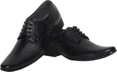 

Azzaro Black Rocky Lace Up Shoes For Men(Black