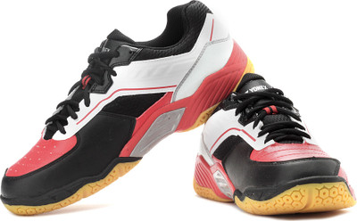 

Yonex Ultima 87 PRO LTD Badminton Shoes For Men(White, Red, Silver, Black), Red;black;white