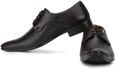 

Provogue Synthetic Lace Up Shoes For Men(Brown