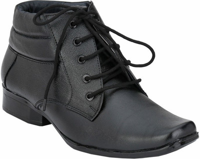 

Kingswalker Corporate premium leather Lace Up Shoes For Men(Black
